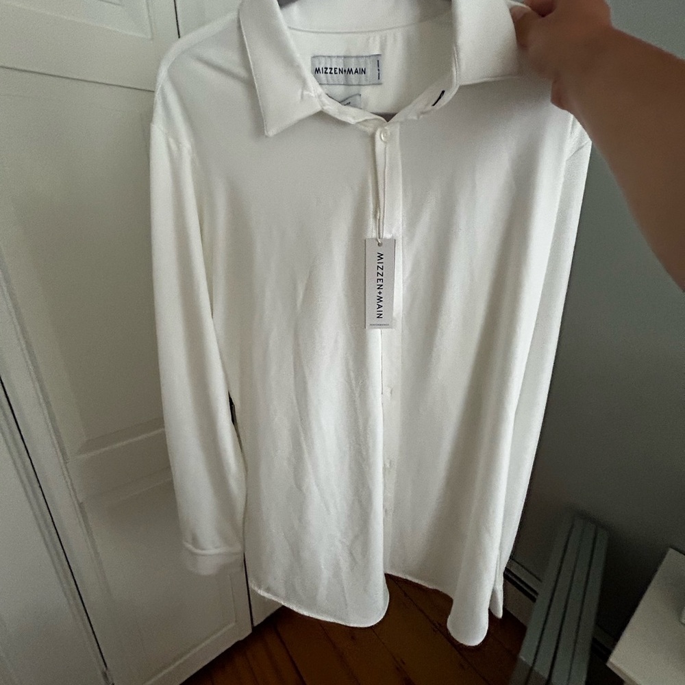 Mizzen + Main Parker Shirt Size L